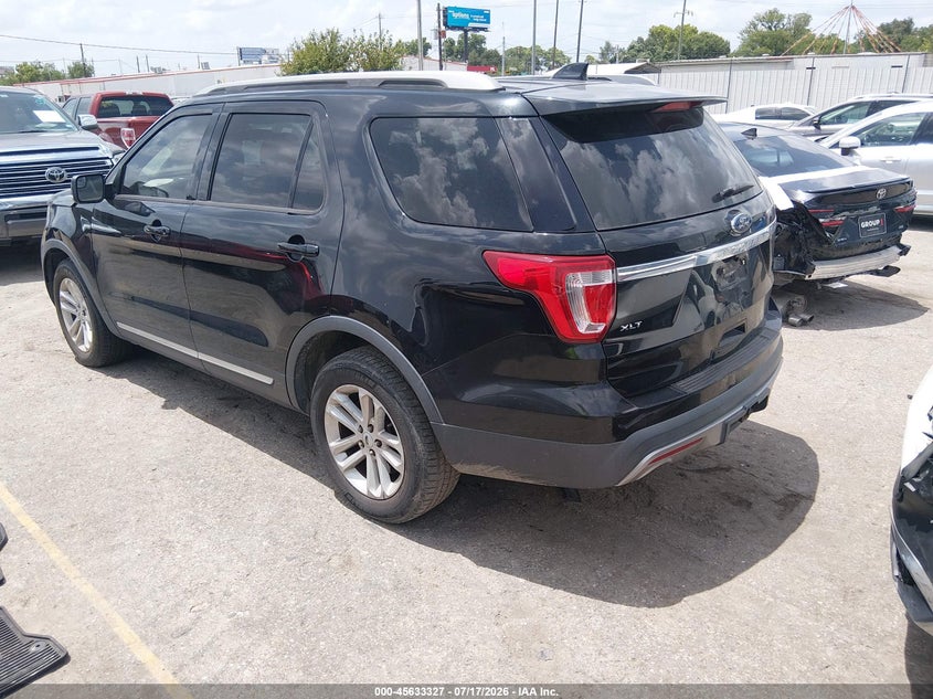 2017 FORD EXPLORER auction photo 3