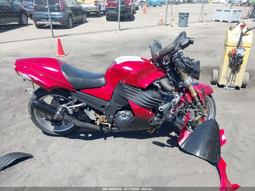 2006 Kawasaki Zx1400 A VIN: JKBZXNA116A007703 Lot: 45633330