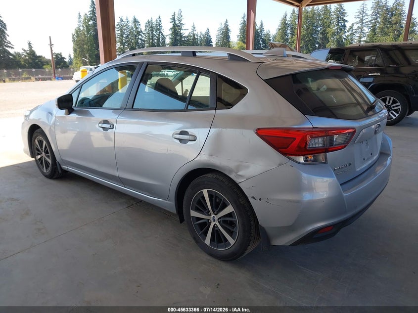 Vin: 4s3gtad67n3706401, lot: 46131832, subaru impreza premium 5-door 20223