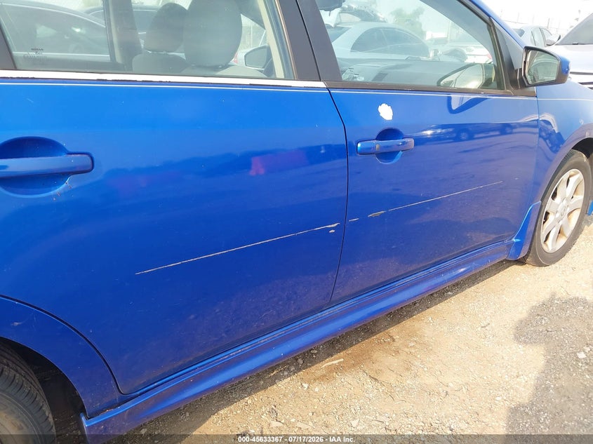 2011 NISSAN SENTRA SEDAN 2.0L I-4 DOHC, VVT, 140HP