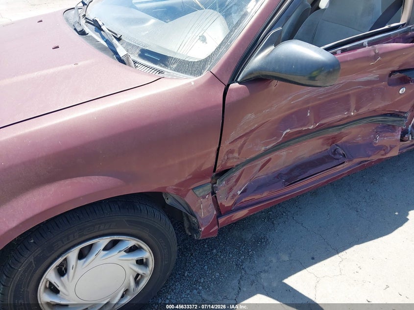 1995 Toyota Tercel Dx VIN: JT2EL56E0S0069442 Lot: 45633372