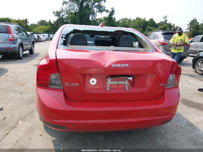 2008 Volvo S40 2.4L/2.4L W/Snrf VIN: YV1MS382282400994 Lot: 45633375