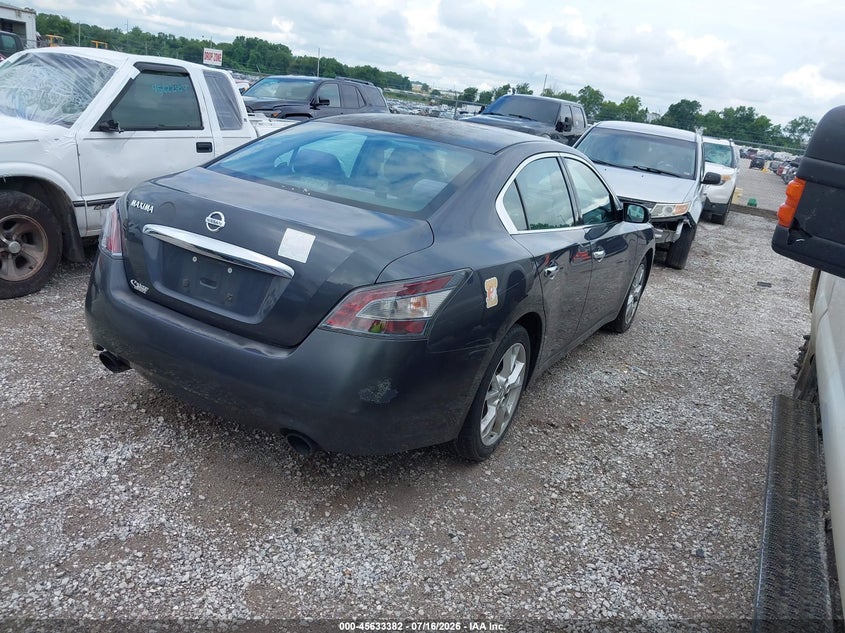 Vin: 1n4aa5ap2cc843930, lot: 46131848, nissan maxima 3.5 s 20124