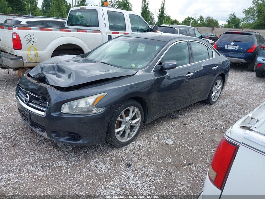 Vin: 1n4aa5ap2cc843930, lot: 46131848, nissan maxima 3.5 s 20122