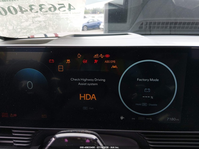 2025 Hyundai Ioniq 5 Limited VIN: 7YAKRDDC0SY034298 Lot: 45633400