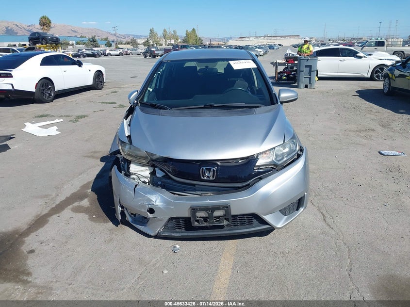 2016 Honda Fit Lx VIN: JHMGK5H53GX008096 Lot: 45633426