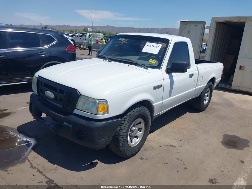 2009 Ford Ranger, Front End, IAAI, VIN 1FTYR10D39PA63373 — photo 2