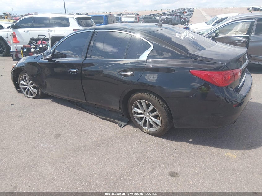 Vin: jn1bv7ap9fm344350, lot: 46131934, infiniti q50 premium 20153