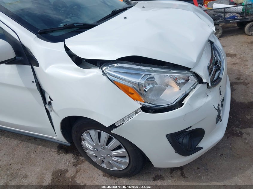 2019 Mitsubishi Mirage G4 Es VIN: ML32F3FJ8KHF03455 Lot: 45633470