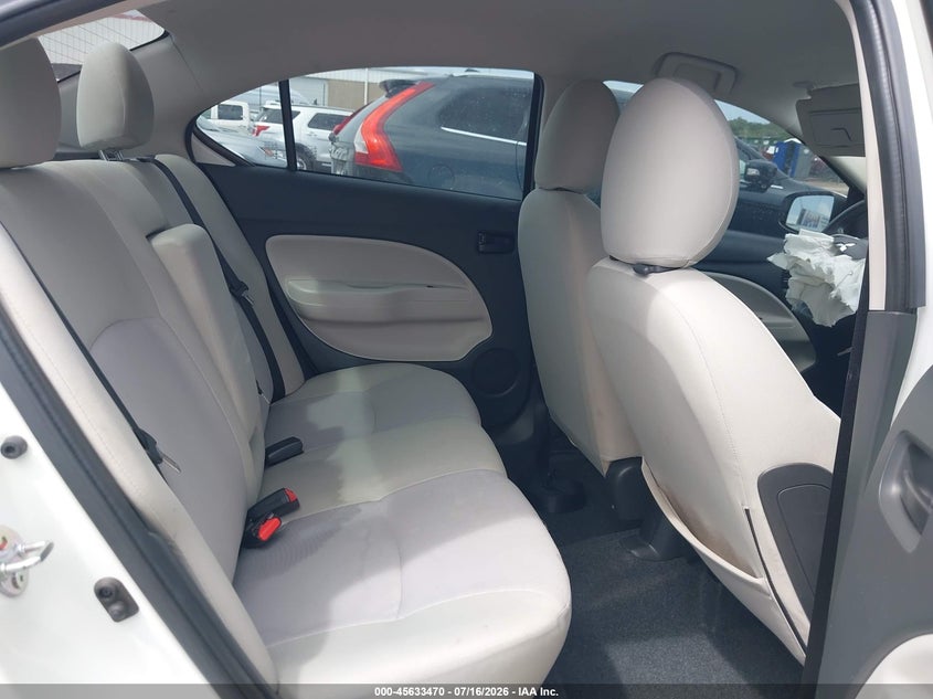 2019 Mitsubishi Mirage G4 Es VIN: ML32F3FJ8KHF03455 Lot: 45633470