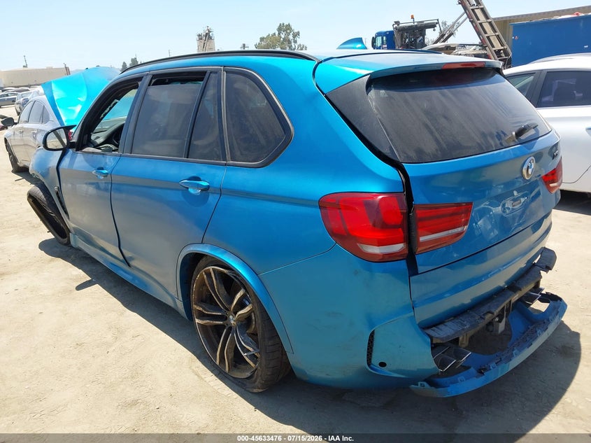 Vin: 5ymkt6c58j0x21315, lot: 46131942, bmw x5 m 20183