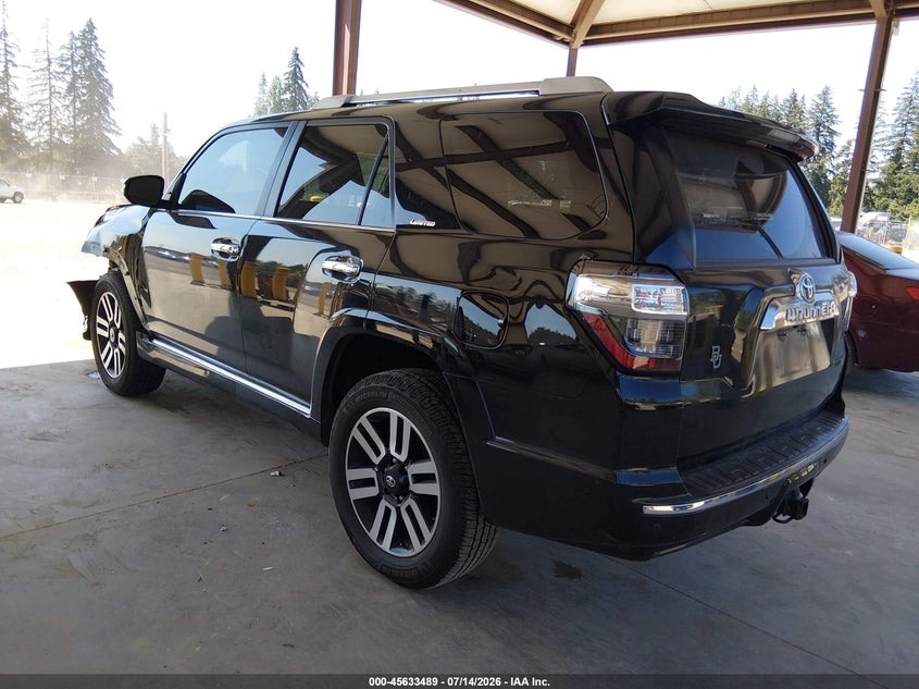 Vin: jtebu5jr2h5480379, lot: 46131955, toyota 4runner limited 20173