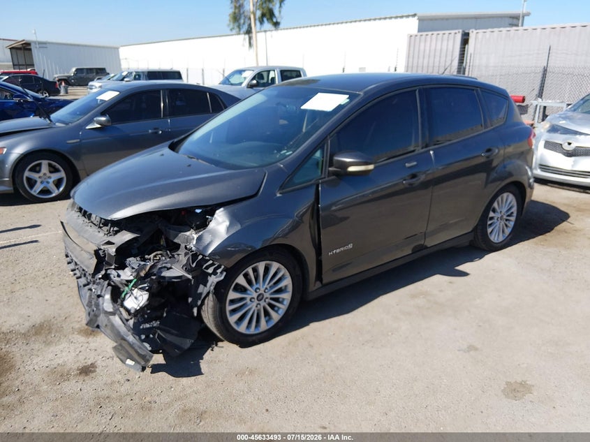 Vin: 1fadp5au3hl110925, lot: 46131959, ford c-max hybrid se 20172