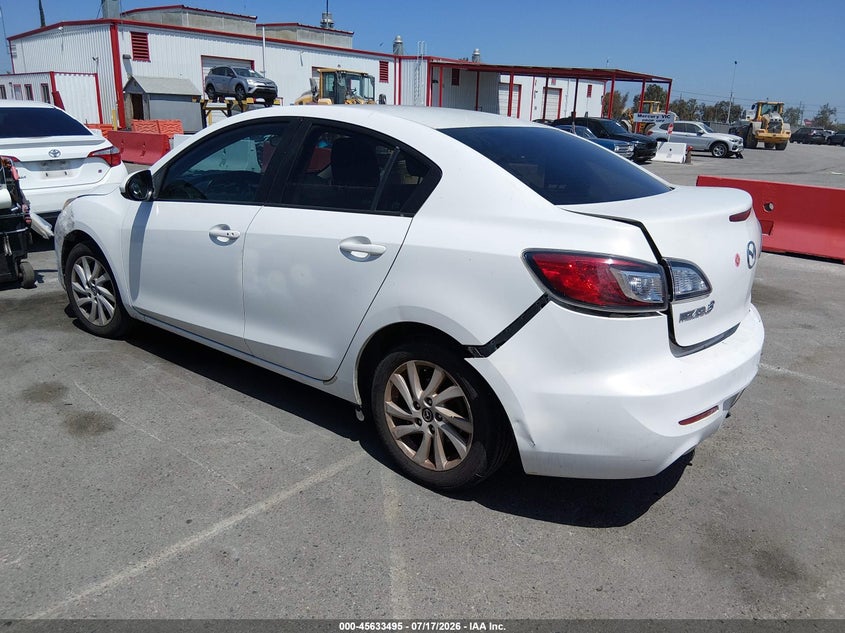 Vin: jm1bl1v80d1704543, lot: 46131961, mazda mazda3 i touring 20133