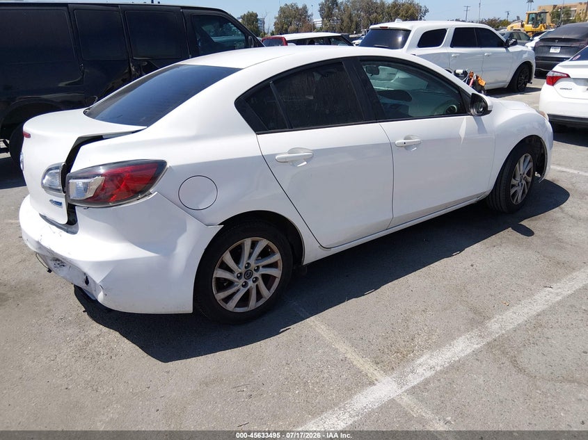Vin: jm1bl1v80d1704543, lot: 46131961, mazda mazda3 i touring 20134