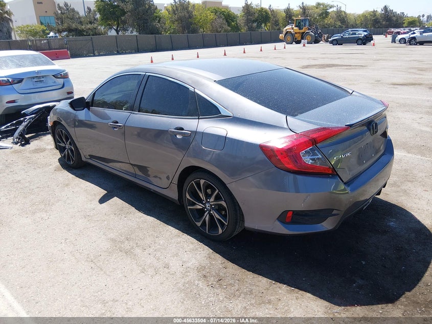 2020 HONDA CIVIC auction photo 3