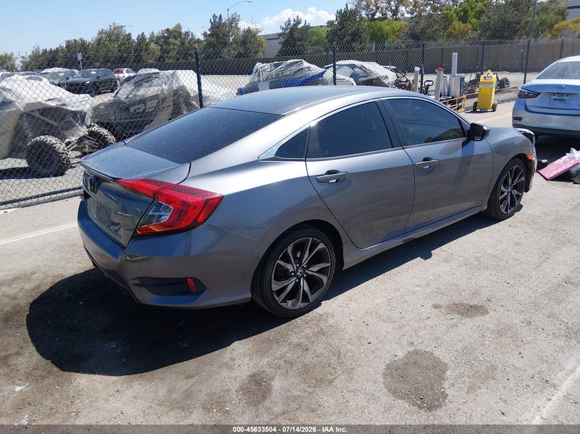 2020 HONDA CIVIC auction photo 4