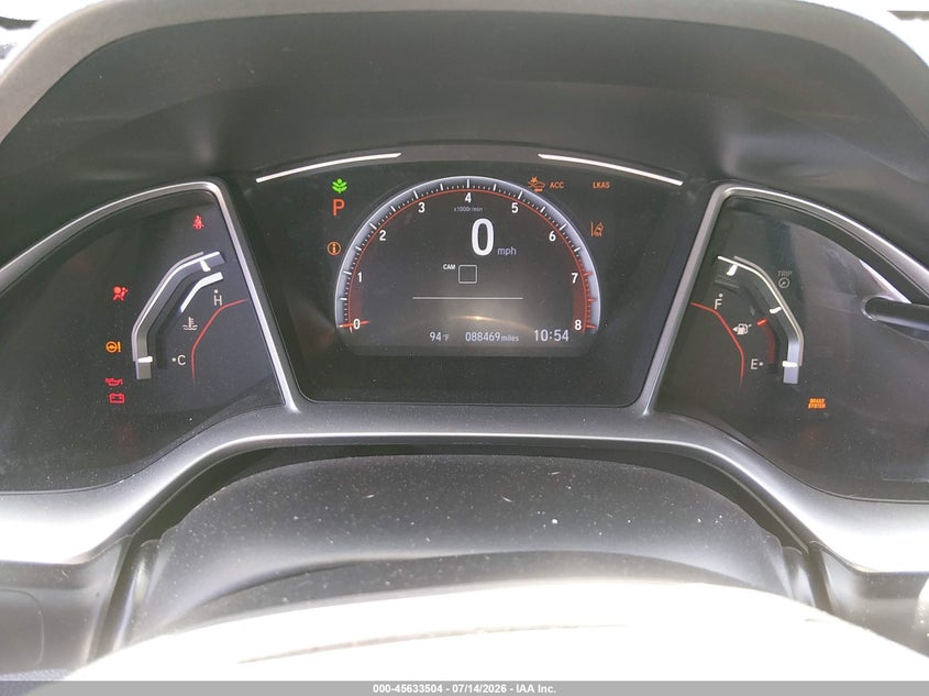 2020 HONDA CIVIC auction photo 7