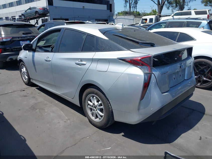 Vin: jtdkarfu8j3057048, lot: 46131978, toyota prius four 20183