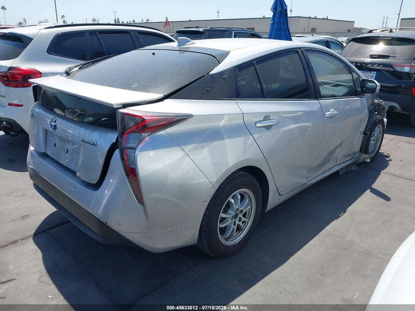 Vin: jtdkarfu8j3057048, lot: 46131978, toyota prius four 20184