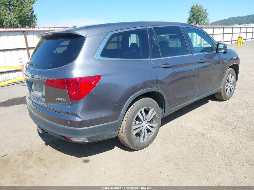 Vin: 5fnyf6h57jb028241, lot: 46131979, honda pilot ex-l 20184