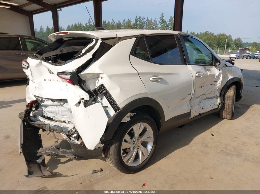 Vin: kl4amcsl2rb164511, lot: 46131989, buick encore gx preferred awd 20244