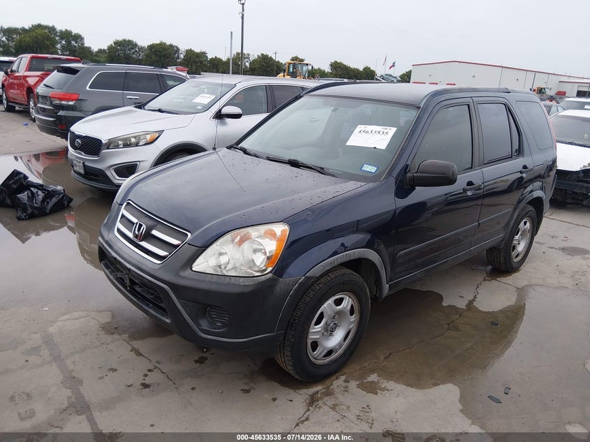 2006 Honda Cr-V Lx JHLRD685X6C011760 photo 1