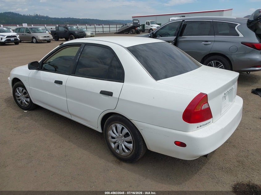 2000 Mitsubishi Mirage De VIN: JA3AY26C8YU029968 Lot: 45633545
