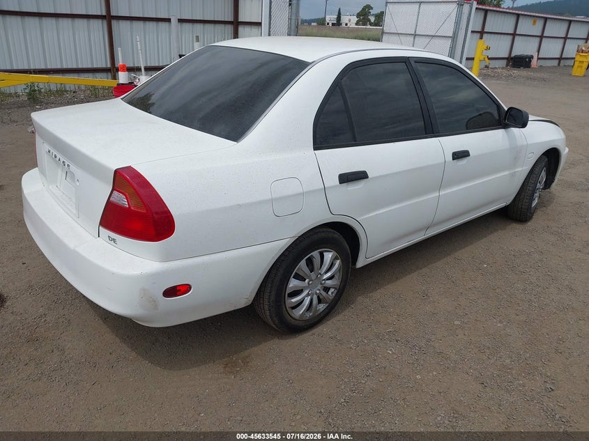 2000 Mitsubishi Mirage De VIN: JA3AY26C8YU029968 Lot: 45633545