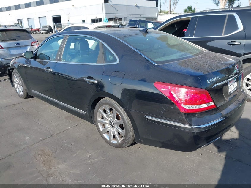 Vin: kmhgh4jf8bu034289, lot: 46132019, hyundai equus ultimate 20113