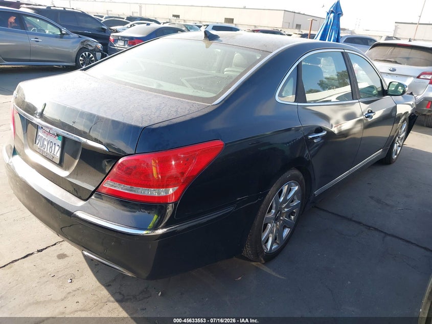 Vin: kmhgh4jf8bu034289, lot: 46132019, hyundai equus ultimate 20114