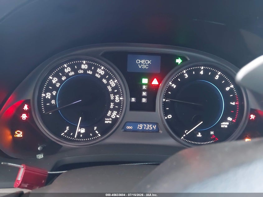 2008 Lexus Is 350 VIN: JTHBE262X82014453 Lot: 45633604