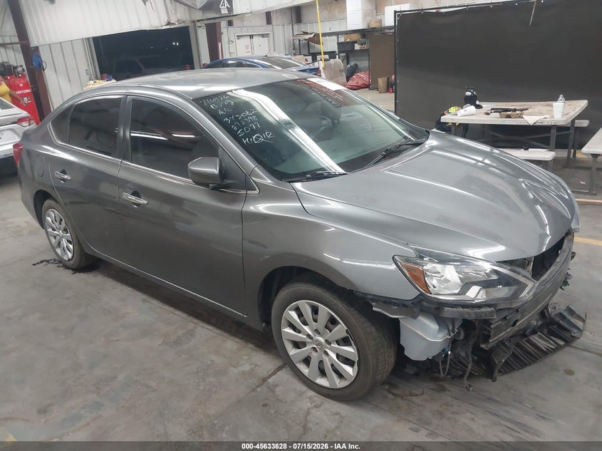 Vin: 3n1ab7ap2jy272398, lot: 46132094, nissan sentra s 20181