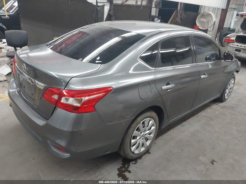 Vin: 3n1ab7ap2jy272398, lot: 46132094, nissan sentra s 20184