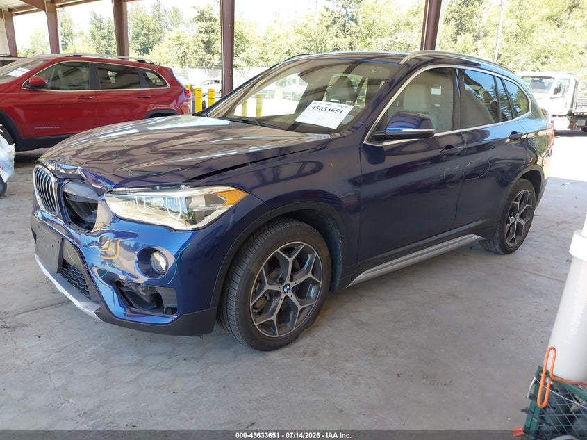 Vin: wbxhu7c37j3h43234, lot: 46132117, bmw x1 sdrive28i 20182