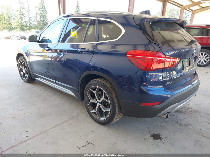 Vin: wbxhu7c37j3h43234, lot: 46132117, bmw x1 sdrive28i 20183