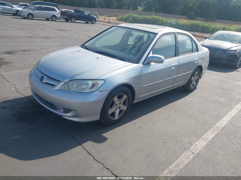 2004 Honda Civic Ex 2HGES26784H572825 photo 1