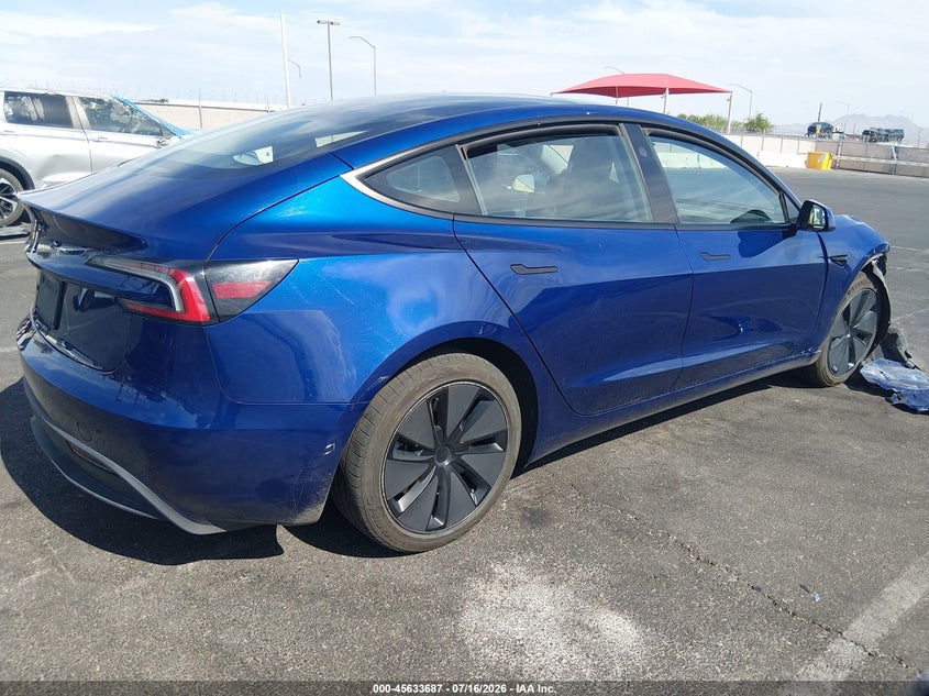 2025 TESLA MODEL 3 auction photo 4