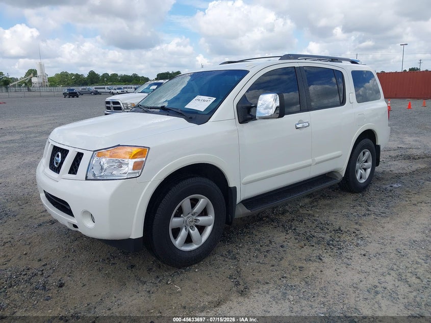 Vin: 5n1aa0nc4cn612760, lot: 46132163, nissan armada sv 20122