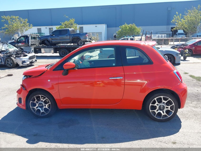 2018 Fiat 500 Pop VIN: 3C3CFFKHXJT503514 Lot: 45633711