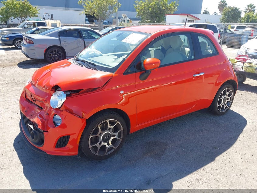 2018 FIAT 500 auction photo 2