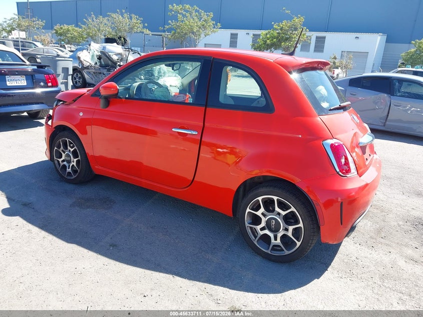 2018 FIAT 500 auction photo 3