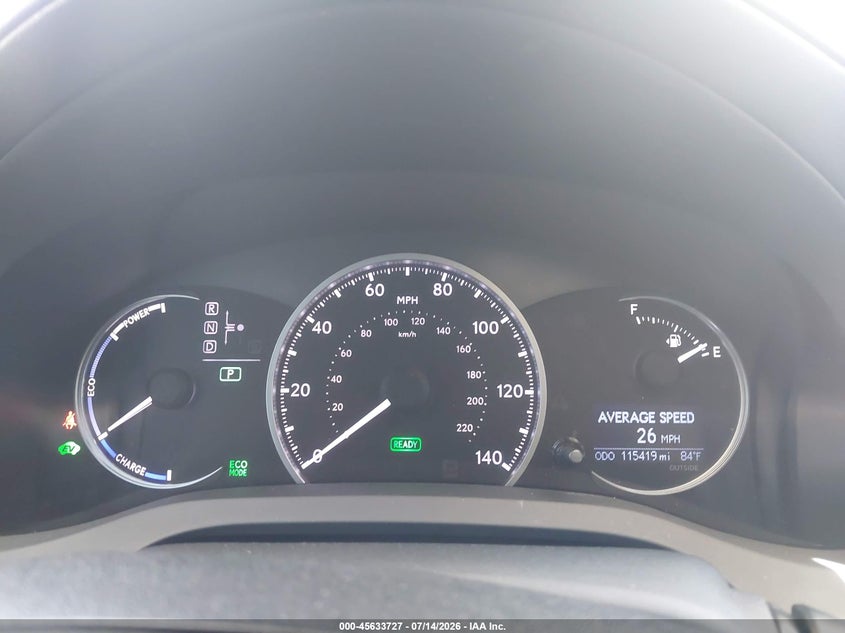 2012 Lexus Ct 200H Premium VIN: JTHKD5BH5C2116296 Lot: 45633727