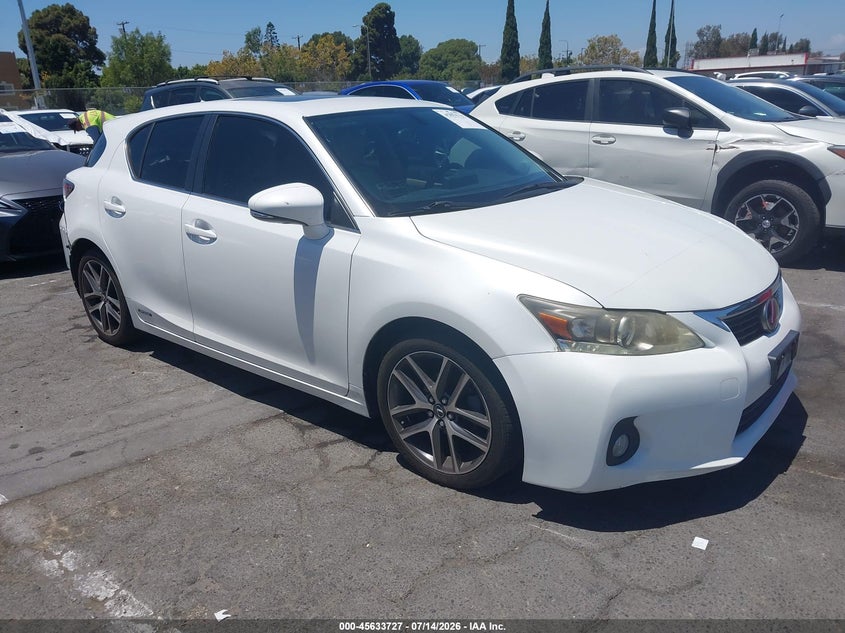 2012 Lexus Ct 200H