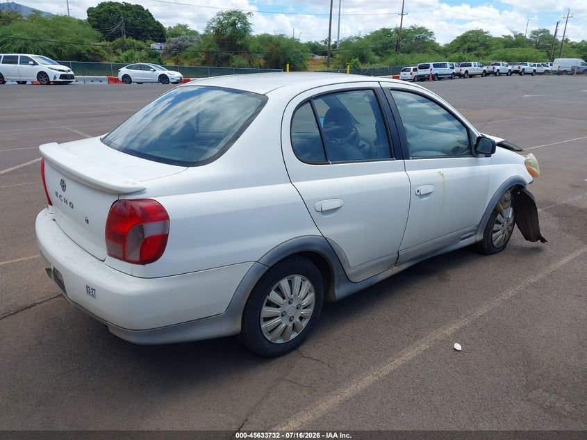 2001 Toyota Echo VIN: JTDBT123410200183 Lot: 45633732