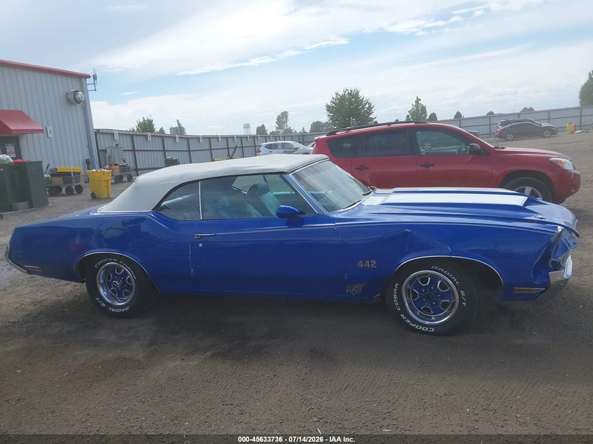 1970 Oldsmobile 442 VIN: 344670M266789 Lot: 45633736