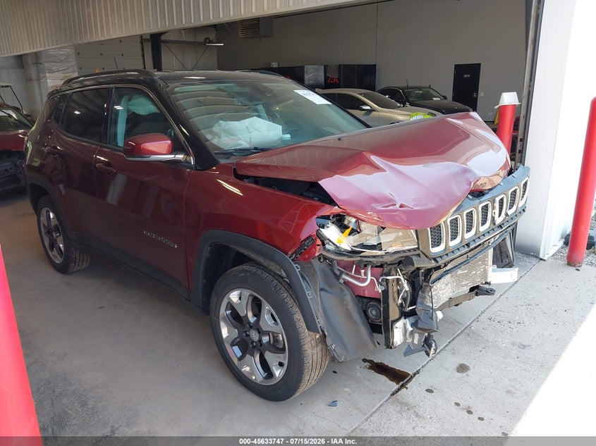 Vin: 3c4njdcb1mt551098, lot: 46132213, jeep compass limited 4x4 2021 img_1