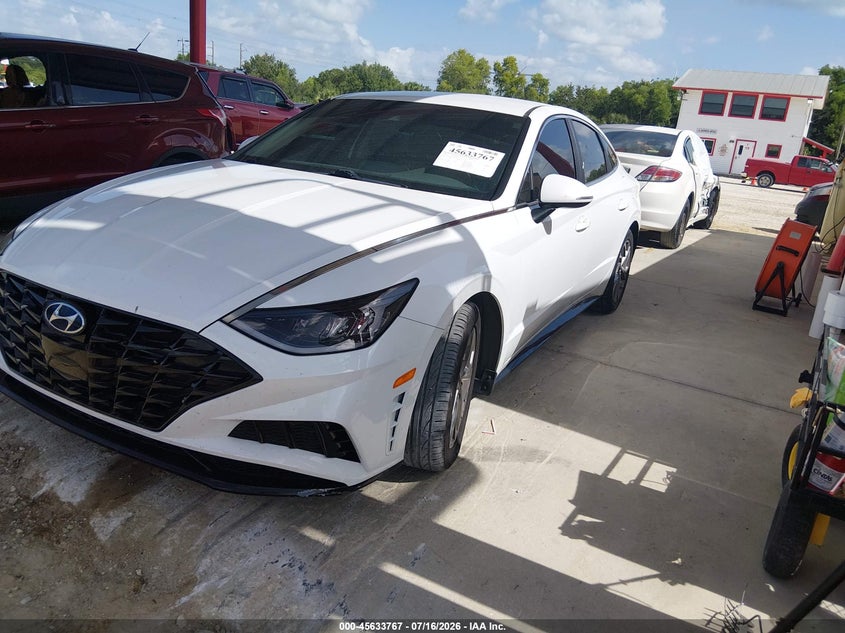 2020 Hyundai Sonata Sel, Rear, IAAI, VIN 5NPEL4JA6LH050744 — photo 2