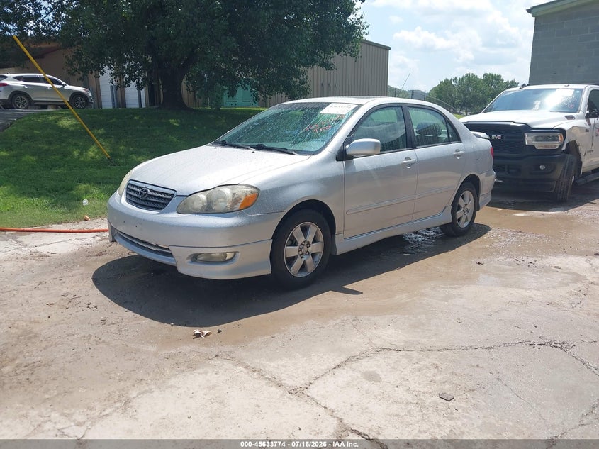 2005 Toyota Corolla, Обычный износ, IAAI, VIN 1NXBR32E95Z434308 — фото 2