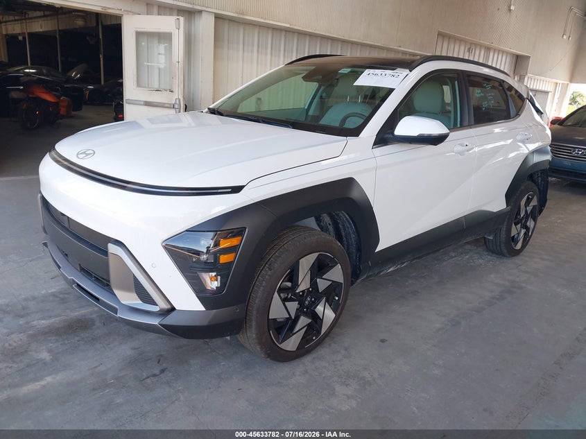2026 Hyundai Kona Limited VIN: KM8HECA35TU365460 Lot: 45633782